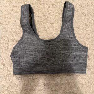 No Boundaries Charcoal Sports Bra